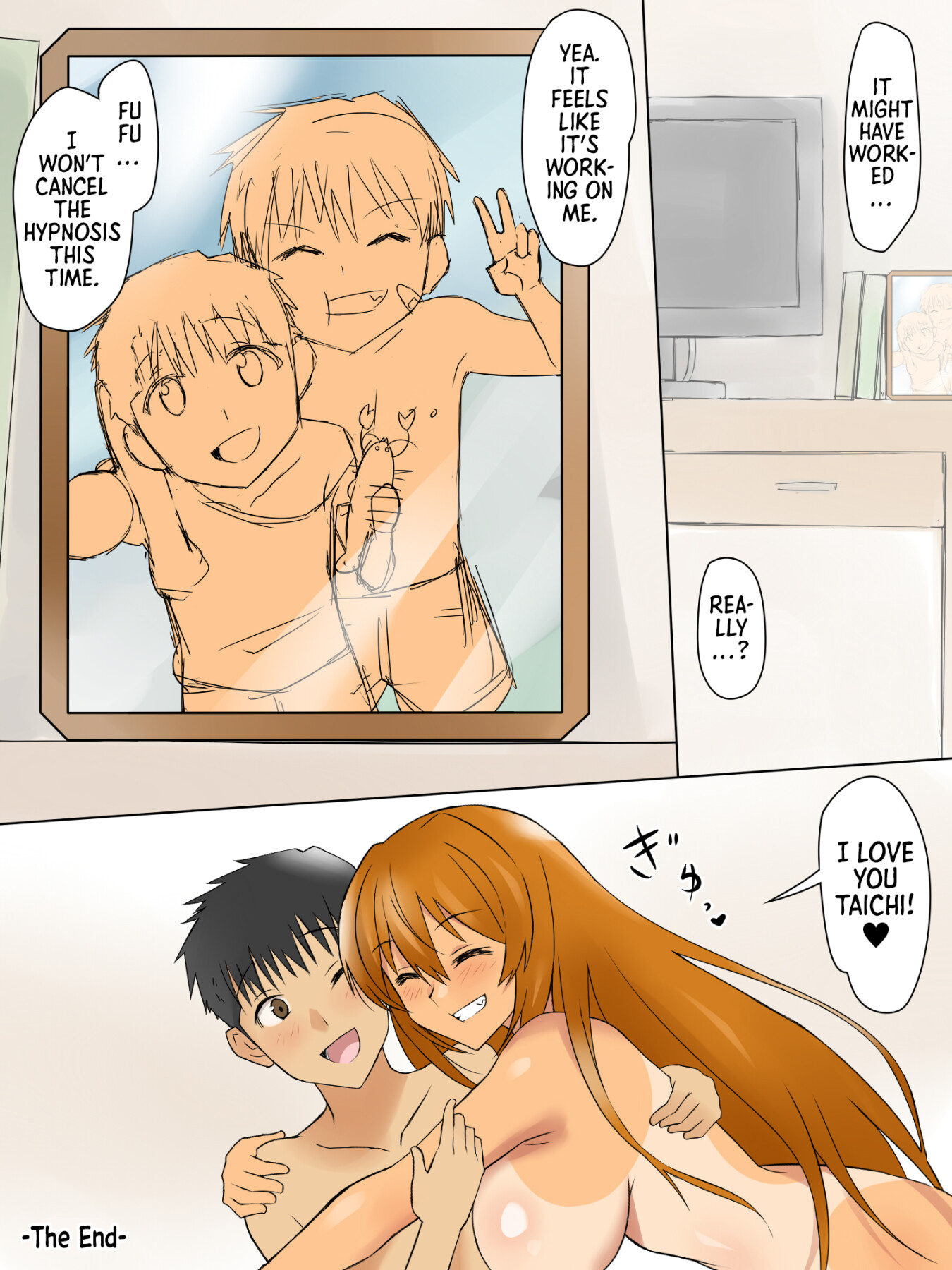 Hentai Manga Comic-A Story About Using Hypnosis to Make the Childhood Friend Who Was Like an Older Brother to Me into My Lover-Read-58